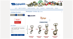 Desktop Screenshot of metaloplast.com.pl